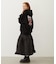 QUILTED FLARED SKIRT