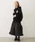 QUILTED FLARED SKIRT