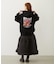 QUILTED FLARED SKIRT