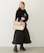 QUILTED FLARED SKIRT