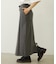 FADED SWEAT LONG SKIRT