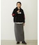 FADED SWEAT LONG SKIRT