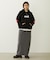 FADED SWEAT LONG SKIRT