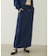 FADED SWEAT LONG SKIRT