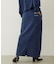 FADED SWEAT LONG SKIRT