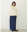 FADED SWEAT LONG SKIRT