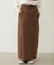 FADED SWEAT LONG SKIRT