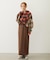 FADED SWEAT LONG SKIRT