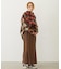 FADED SWEAT LONG SKIRT