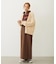 FADED SWEAT LONG SKIRT