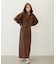 FADED SWEAT LONG SKIRT