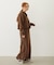 FADED SWEAT LONG SKIRT