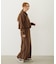 FADED SWEAT LONG SKIRT
