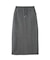 FADED SWEAT LONG SKIRT
