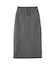 FADED SWEAT LONG SKIRT
