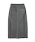 FADED SWEAT LONG SKIRT