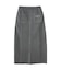 FADED SWEAT LONG SKIRT