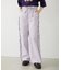 STRIPED RUFFLE PANTS