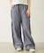 STRIPED RUFFLE PANTS