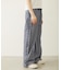 STRIPED RUFFLE PANTS