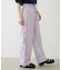 STRIPED RUFFLE PANTS