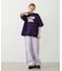 STRIPED RUFFLE PANTS