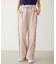 STRIPED RUFFLE PANTS