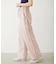 STRIPED RUFFLE PANTS