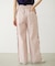 STRIPED RUFFLE PANTS