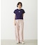 STRIPED RUFFLE PANTS
