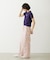 STRIPED RUFFLE PANTS