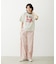 STRIPED RUFFLE PANTS