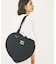 HEART SHAPED TOTE BAG