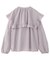 STRIPED BIG COLLAR BLOUSE