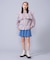 STRIPED BIG COLLAR BLOUSE