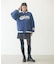 LOGO PATCH QUILTED JACKET