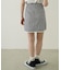 GINGHAM MINI SKIRT