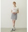 GINGHAM MINI SKIRT