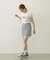 GINGHAM MINI SKIRT