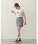 GINGHAM MINI SKIRT