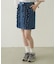 FRILL DENIM MINI SKIRT