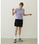 FRILL DENIM MINI SKIRT