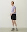FRILL DENIM MINI SKIRT
