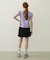 FRILL DENIM MINI SKIRT