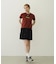 FRILL DENIM MINI SKIRT