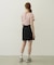 FRILL DENIM MINI SKIRT