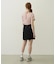 FRILL DENIM MINI SKIRT