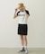 FRILL DENIM MINI SKIRT