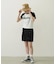 FRILL DENIM MINI SKIRT