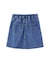 FRILL DENIM MINI SKIRT